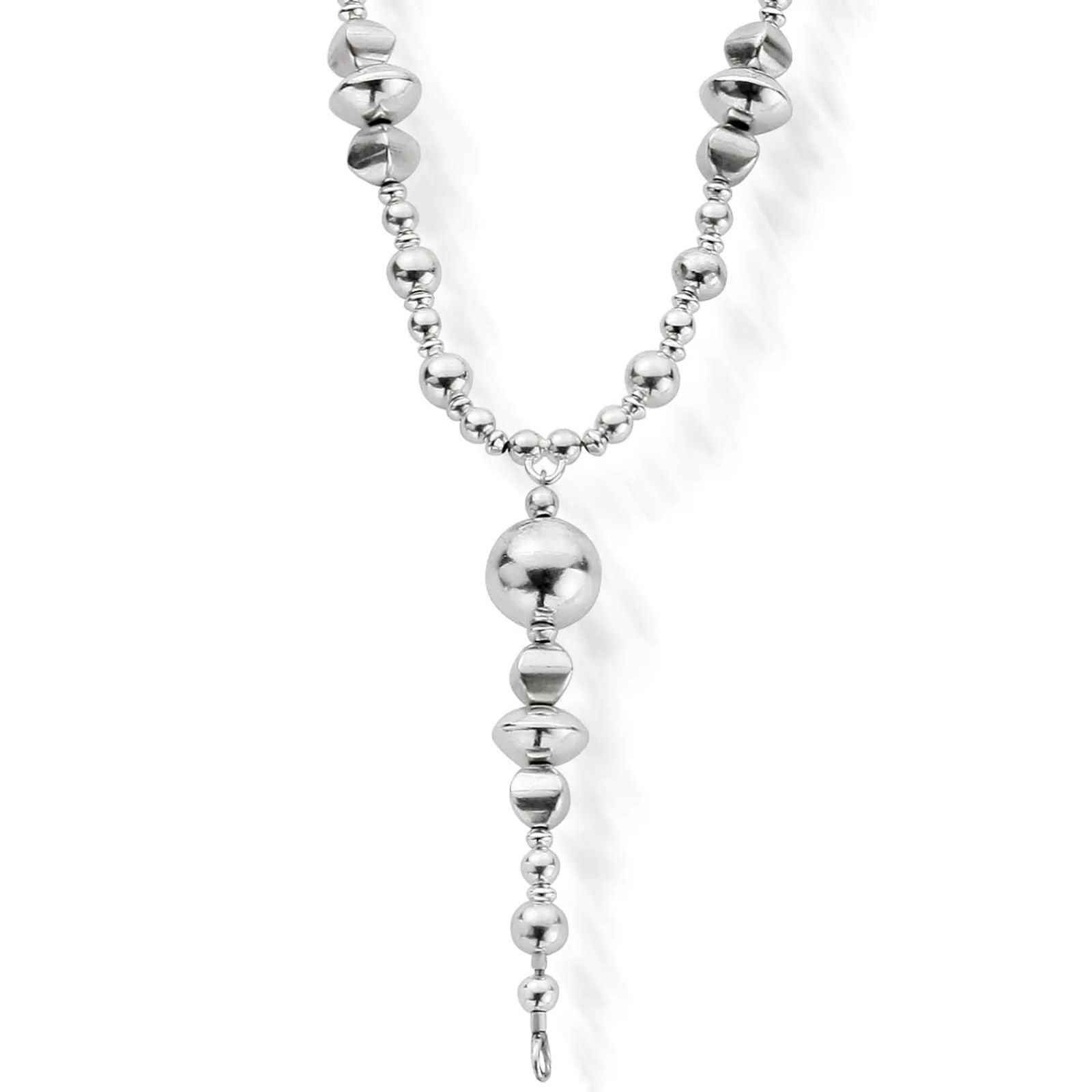 ChloBo Sterling Silver Rose Quartz Raw Nugget Necklace SNBC3194 | W Hamond  Fine Jewellery